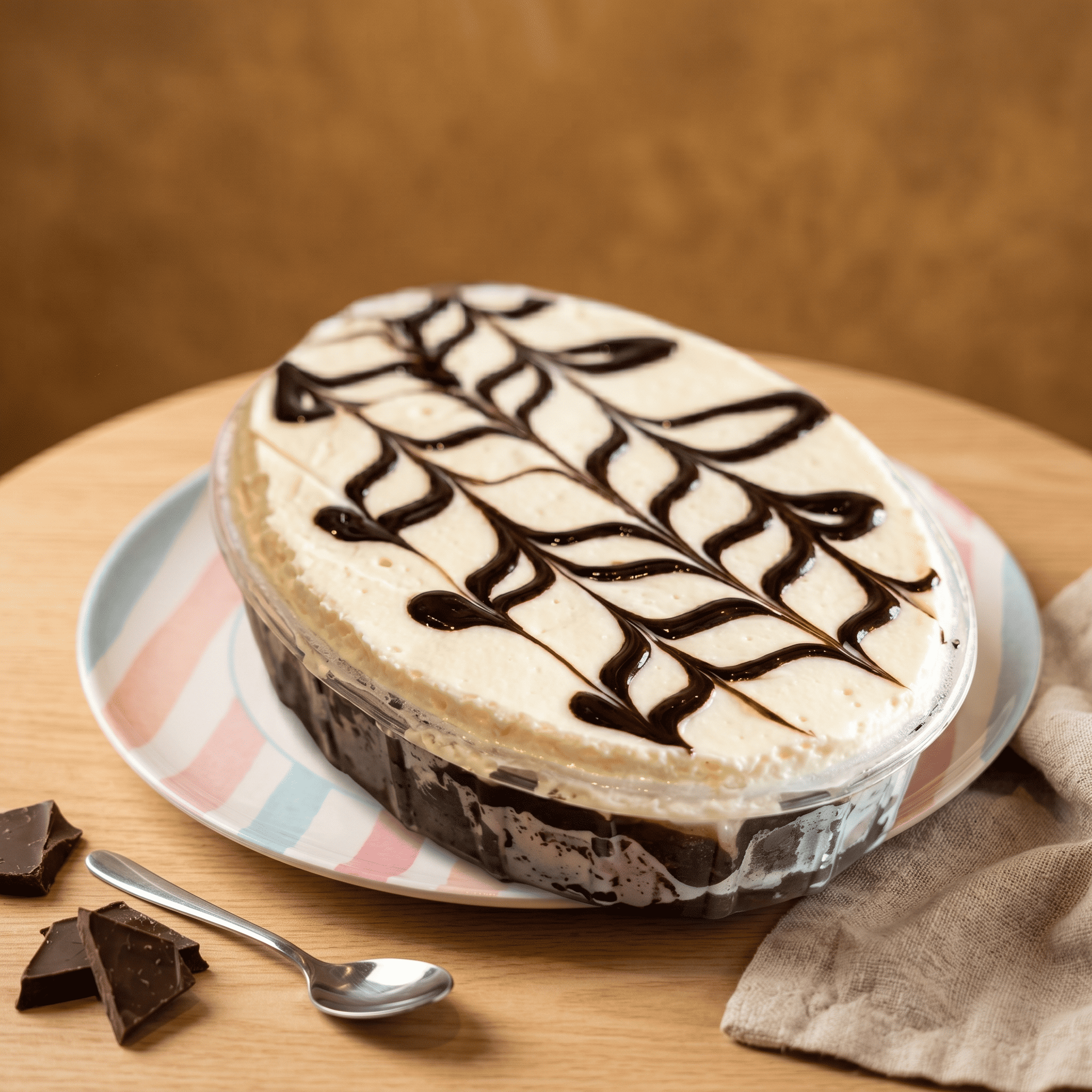 Travessa de Brownie com mousse de ninho, sobremesa RJ